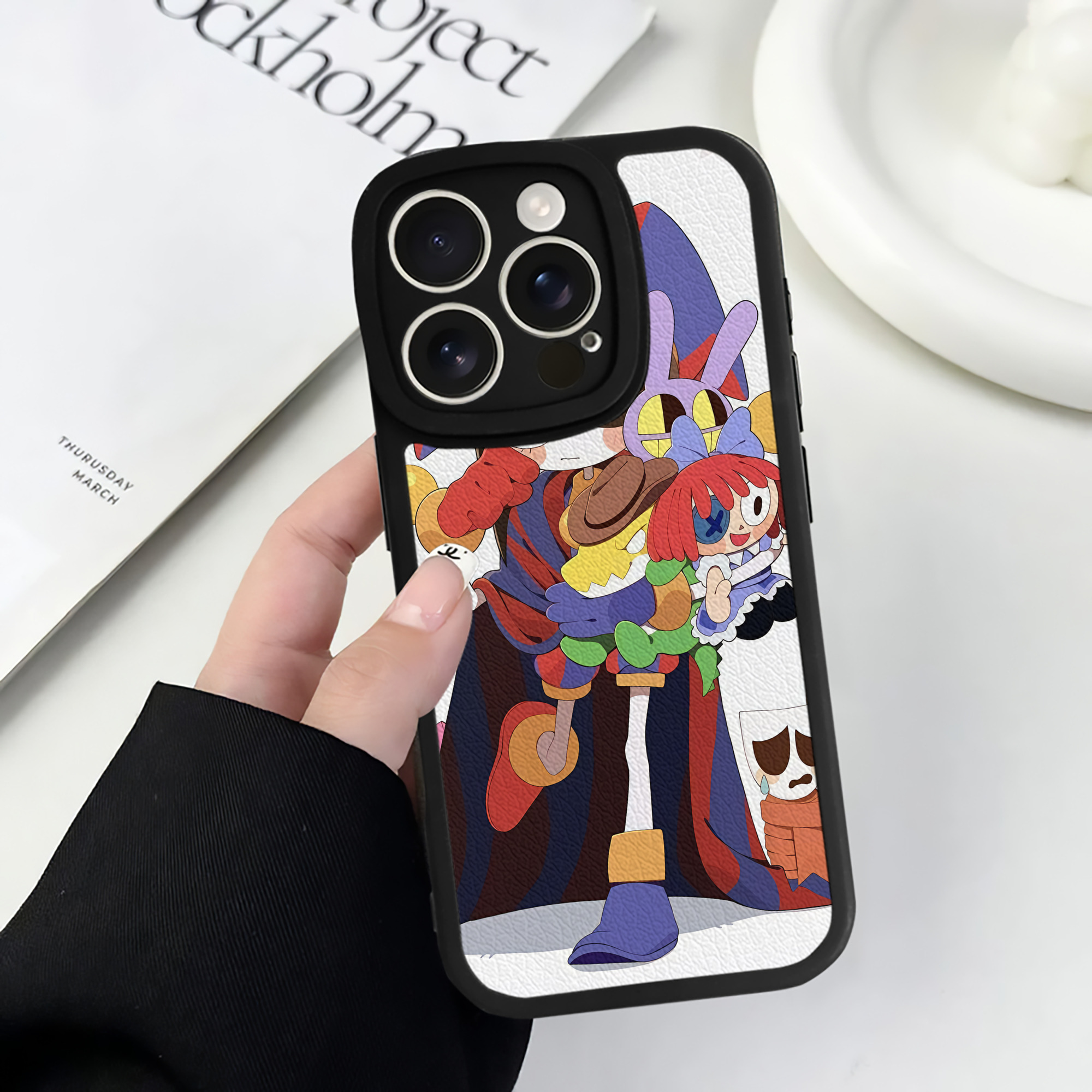 （画像用） アンパンマン Anpanman 【iPhone 16シリーズ対応】シリコンスマホケース（レザー調） 材質：シリコン